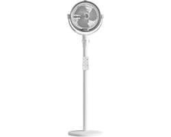Nevelventilator Staand - Verkoelende Mist - Buiten Koelen - Afstandsbediening Timer - 94 cm Hoog - Wit