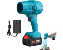 Turbine Spray Ventilator - Luchtblazer Draadloos - Auto Interieur Reinigen - Krachtige Turbine Luchtstroom - 962 g - Blauw