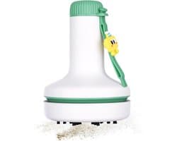 Bureau Stofzuiger - Desktop Cleaner - Bureau Schoonmaken - Adaptieve Prestaties - 8.6x8.6x11.7cm - Wit
