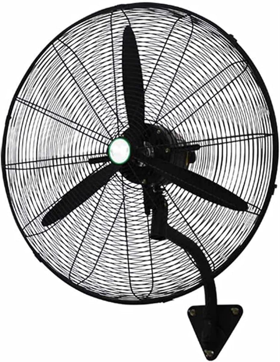 Wandventilator - Stille Elektrische Ventilator - Ruimte Koelen - Industriële Kracht - 68 cm - Zwart — afbeelding 1