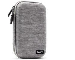 Baona BN-F010 2,5 inch mobiele harde schijf enkele laag opbergtas Power Bank bescherming opbergtas (grijs)