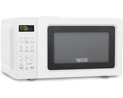 Magnetron met Kookplaat - Compacte Oven - Snel Eten Bereiden - Touch Bediening - 0.7 CU - Wit