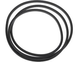 SnelShoppen - Grasmaaierriem 22869901 MX1281 Vervangingsriem voor COUNTAX en Westwood 38" Triple BLADED IBS Decks - Hoogwaardige Tuinaccessoires