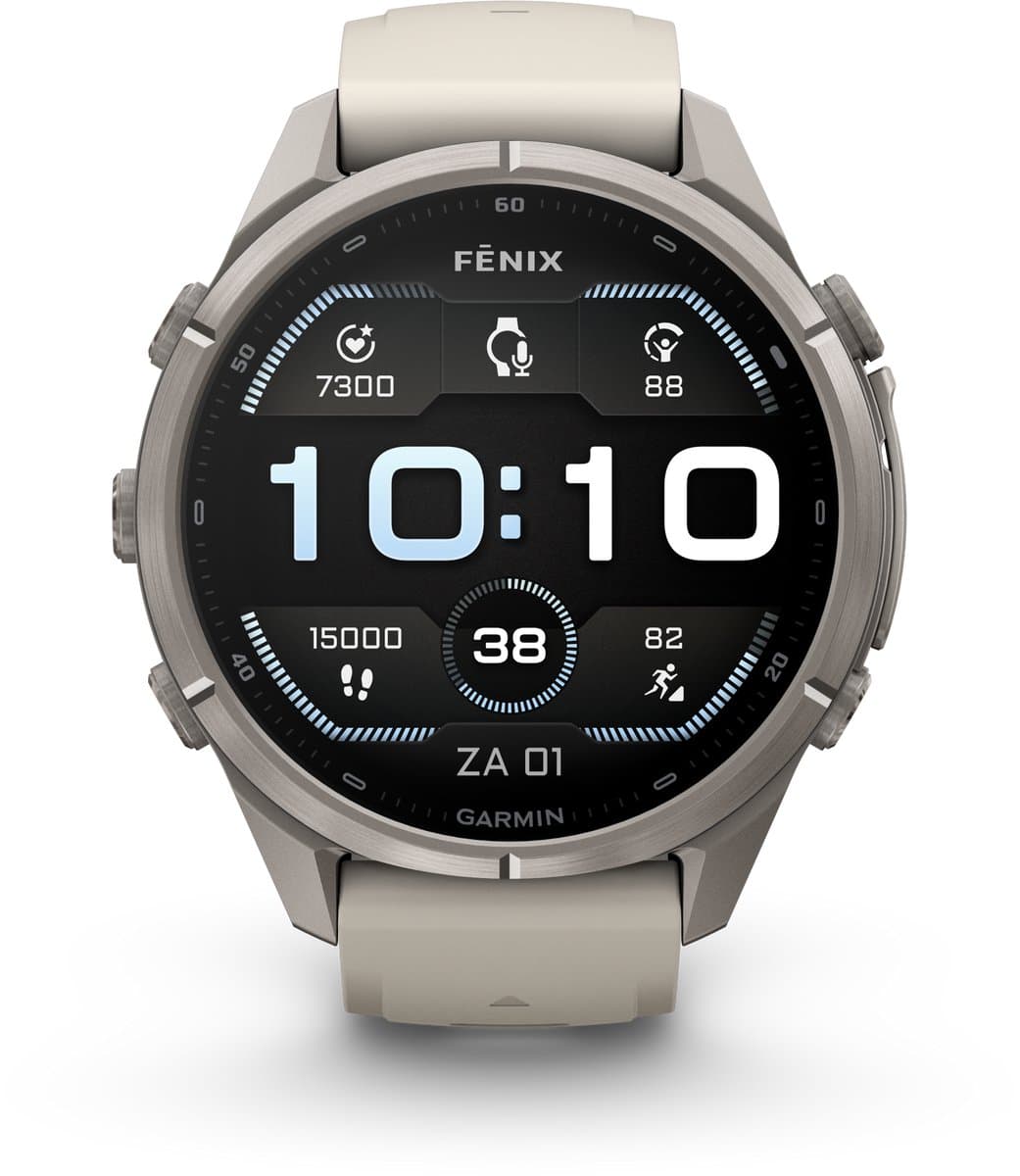 Garmin fēnix 9 Pro - 43 mm - Multisport GPS Smartwatch - 1.3" AMOLED-scherm - Volledig titanium behuizing - Batterijduur tot 10 dagen — afbeelding 1
