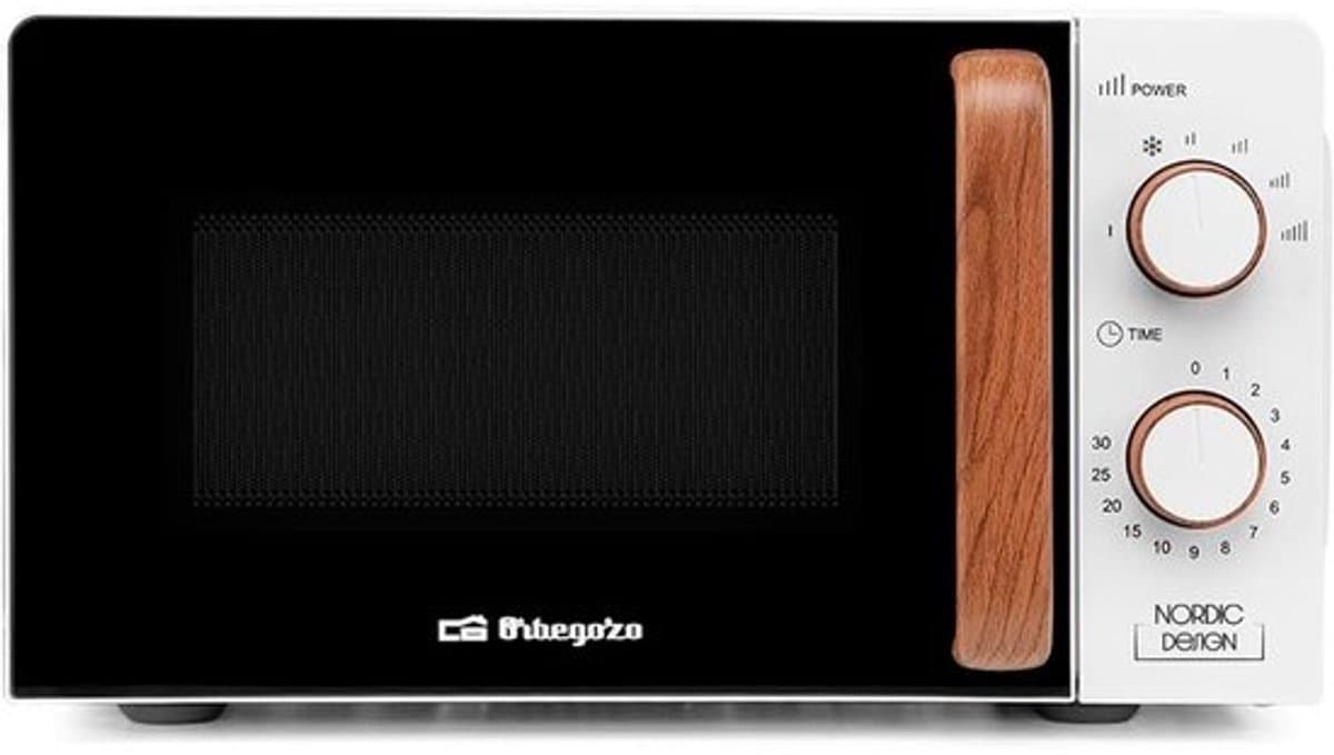 Magnetron Oven - Compacte Keuken - Snelle Maaltijden - Grillfunctie - 20 Liter - Wit — afbeelding 1