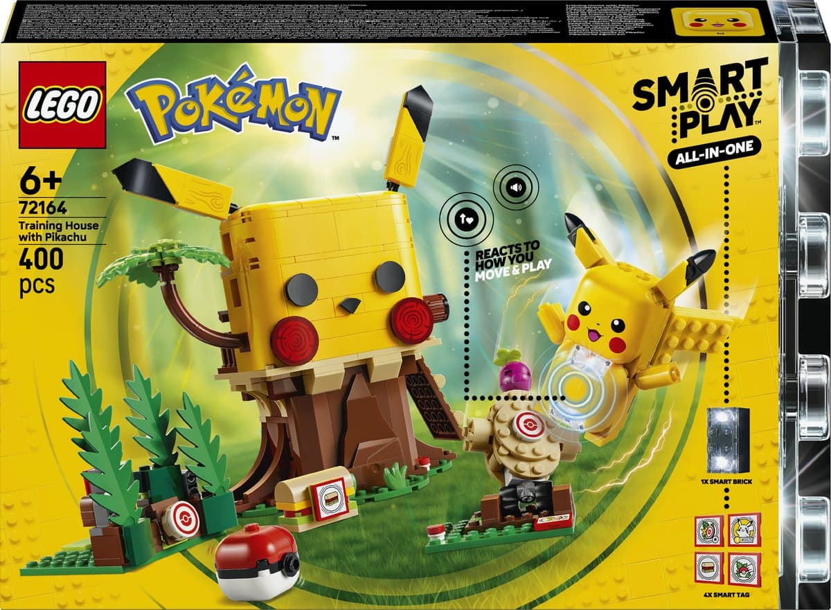 LEGO Pokémon SMART Play: Trainingshuis met Pikachu - 72164 — afbeelding 1