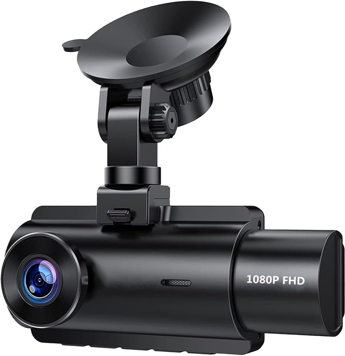 Auto Dashcam - Rijcamera Video - Veiligheid Onderweg - 3 Kanaals Opname - 3 inch Display - Zwart — afbeelding 1