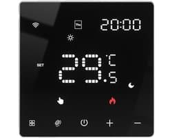 Slimme Thermostaat - Vloerverwarming Regelaar - Woning Comfort - Spraakbesturing & App - Wekelijkse Planning - Wit