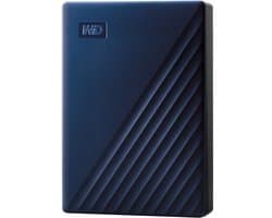 Western Digital My Passport - Compatibel met Mac - Externe Harde Schijf - Blauw - 6 TB