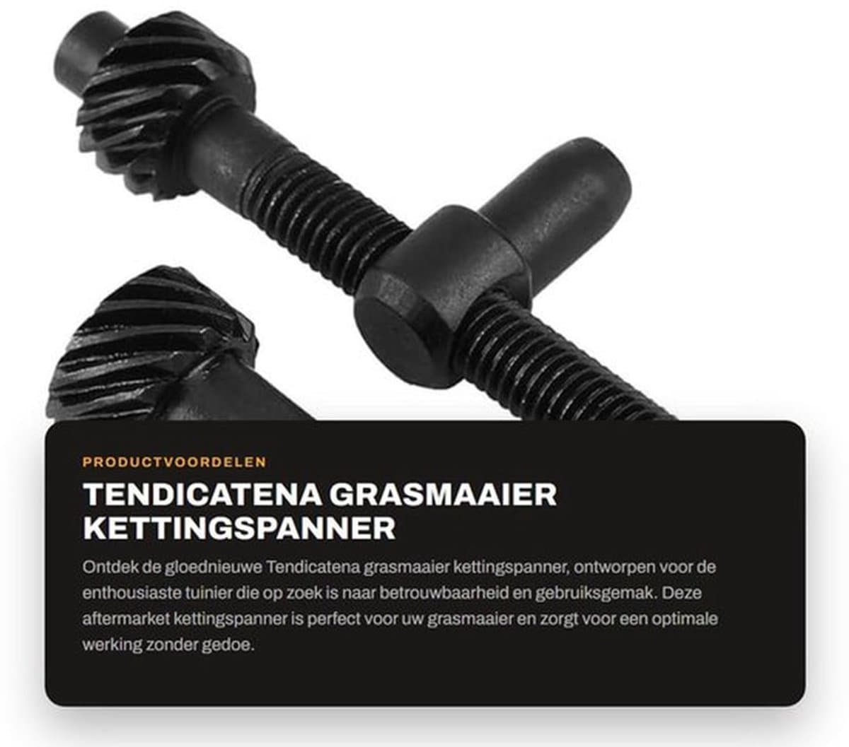 Tendicatena - Kettingspanner - Automatische Kettingafstelling - Geschikt voor Lawnflite/Carlton Painier - Duurzaam Ontwerp - Eenvoudig te Installeren — afbeelding 1