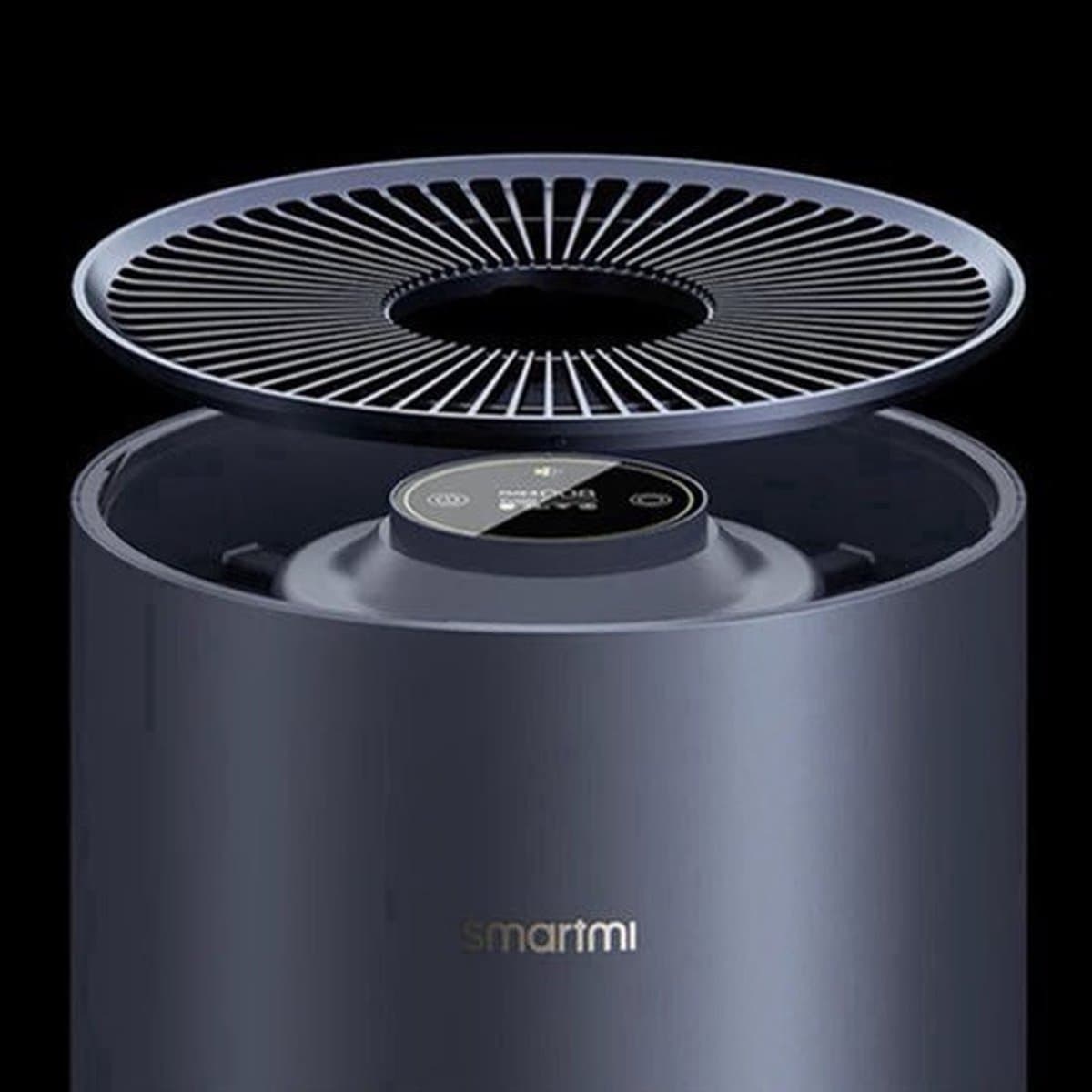 Smartmi - Luchtreiniger - 380m³/u PCADR - Ingebouwde UV-lamp - OLED-touchscreen - Laserdeeltjessensor - Slimme bediening - Zwart — afbeelding 1