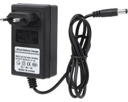 Massage gun oplader 25.2V - adapter met temperatuurbeveiliging - voor fascia massager - betrouwbaar en duurzaam - ShopVlot