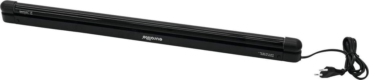 EUROLITE UV-Tube Complete Fixture 60cm 18W slim Blacklight — afbeelding 1