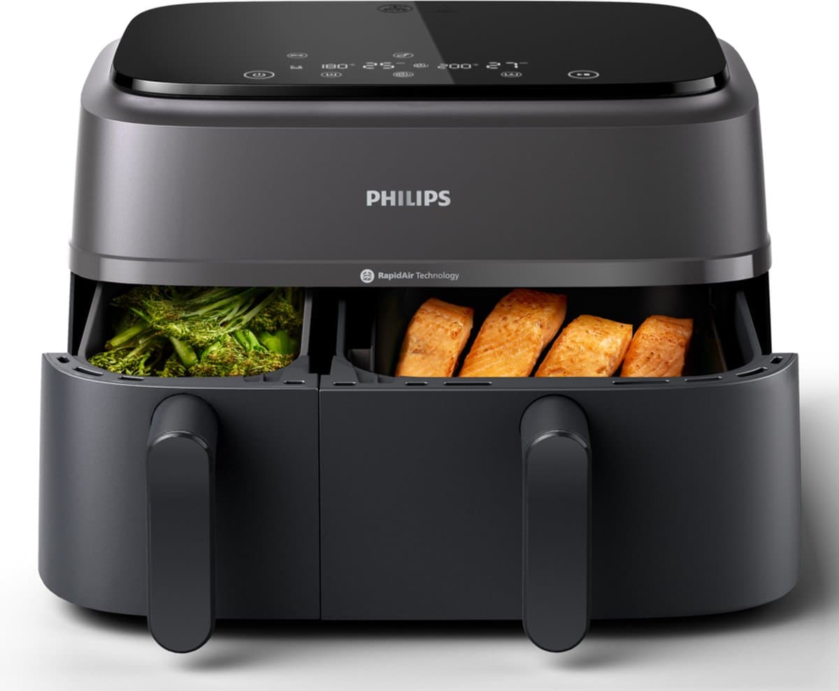 Philips 3000 series - Dual Basket Airfryer - NA350/00 - 9L — afbeelding 1