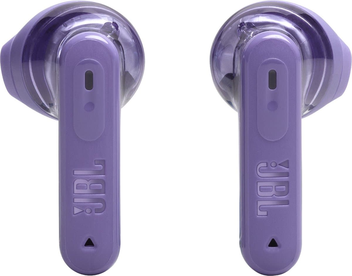 JBL Tune Flex 2 - Noise Cancelling Oordopjes - Draadloos Bluetooth - True Wireless In-ear - 48 uur speeltijd - Open of Gesloten Pasvorm - IP54 - Ghost Purple — afbeelding 1