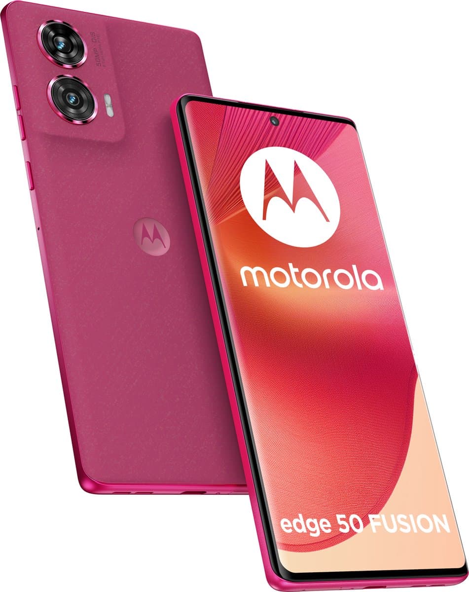 Motorola Edge 50 Fusion 17 cm (6.7") Dual SIM Android 14 5G USB Type-C 12 GB 512 GB 5000 mAh Roze — afbeelding 1