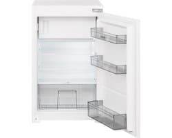 ETNA KVS5088 - Inbouw sleepdeur koelkast met vriesvak 88cm - Elektronische Thermostaat - FastFreeze - Luchtvochtigheidsregeling groentelade - LED verlichting