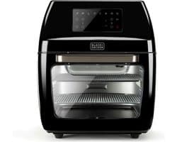 Black & Decker BXAFO1200E Enkel 12 l Vrijstaand 1700 W Heteluchtfriteuse Zwart