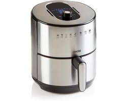 Heteluchtfriteuse - Airfryer - Gezond Frituren - Tot 80% Minder Vet - 4 Liter - Zilver