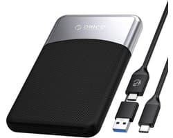 Externe SSD - Draagbare Opslag - Snelle Data Transfer - Hoge Snelheid - 4TB - Zwart/Zilver