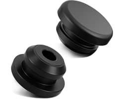 Rubber stop voor waterreservoir van wasdroger - vervangend onderdeel voor droger accessoires, afdichtdop waterreservoir, geschikt voor Bosch en Siemens wasdrogers — afbeelding 1
