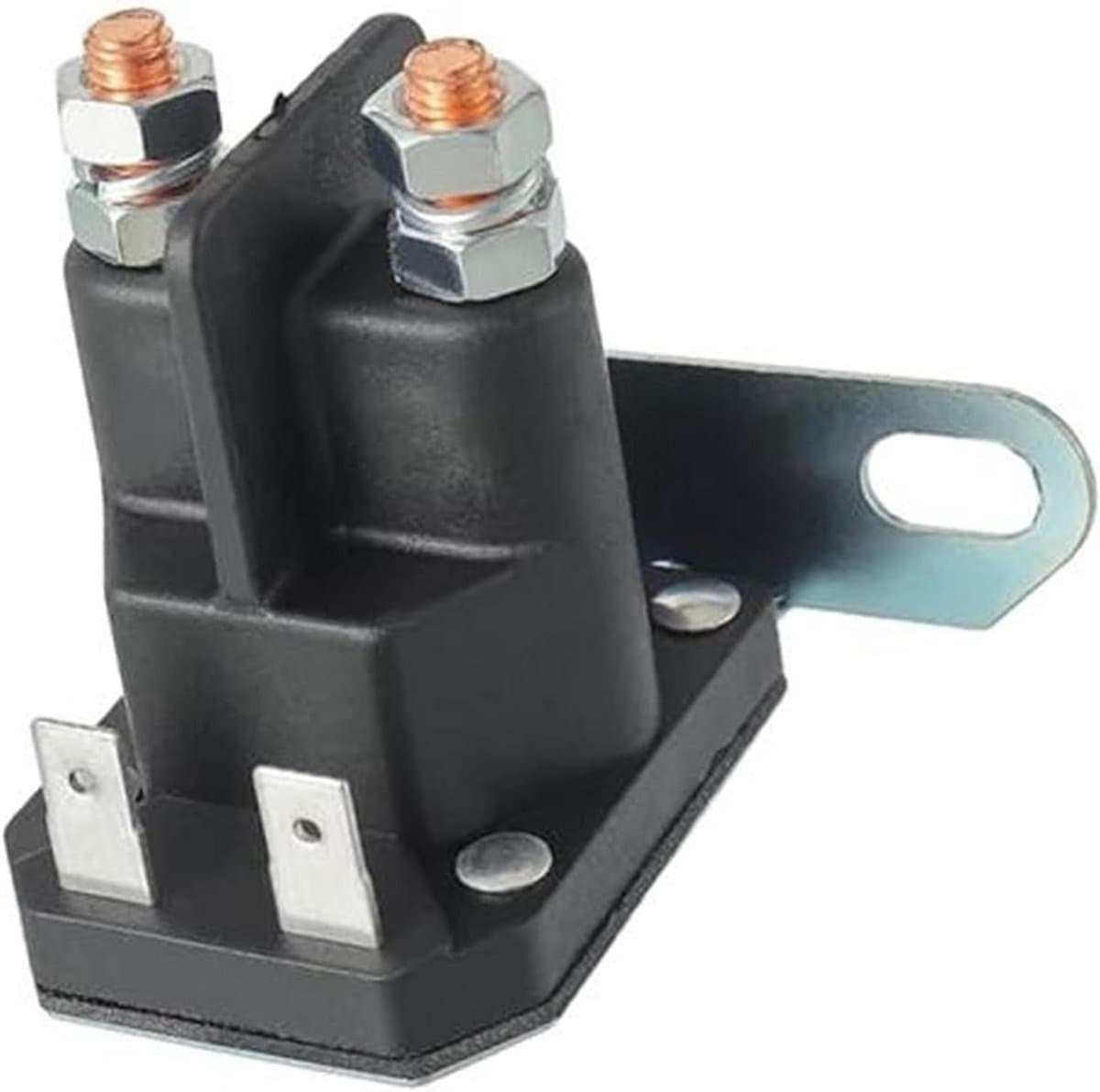 Startrelais Grasmaaier - Onderdeel Motor - Motor Starten - Betrouwbaar Elektrisch - 12V - Zwart — afbeelding 1