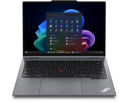 Lenovo ThinkPad X1 2-in-1 Gen 11 Aura Edition Copilot+ PC Intel Core Ultra 7 355 Hybride (2-in-1) 35,6 cm (14") Touchscreen WUXGA 32 GB LPDDR5x-SDRAM 1 TB SSD Wi-Fi 7 (802.11be) Windows 11 Pro Grijs Engels