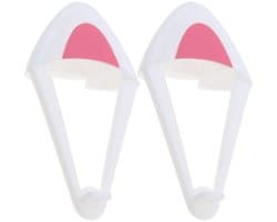 Store_9 - Cat Ears Hoofdtelefoon - Schattige Decoratie - Wit - Verstelbare Riemen - Silicone Cat Ears - Geschikt voor Over-Ear Hoofdtelefoons - Uni...