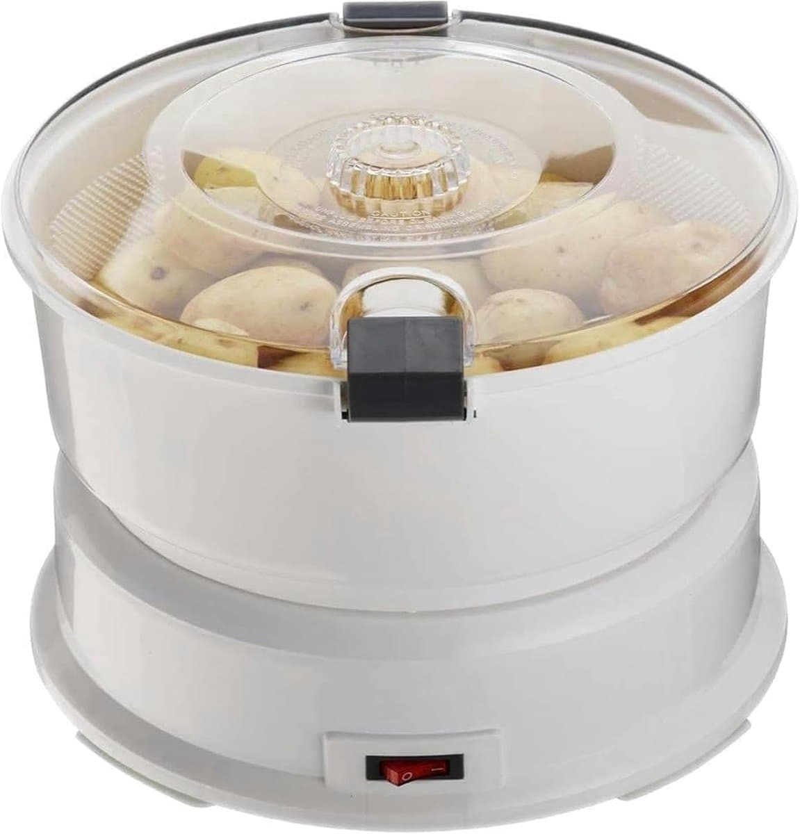 Elektrische Aardappelschiller - Groente Spinner - Snel Groenten Bereiden - Multifunctioneel Apparaat - 1kg Capaciteit — afbeelding 1