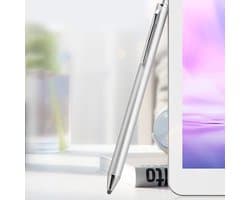 Draagbare Pen Compact Digitale Touchscreen met Hoge Gevoeligheid Universeel voor Tab//Xiaomi Smartphones en Tablets (Zilver)