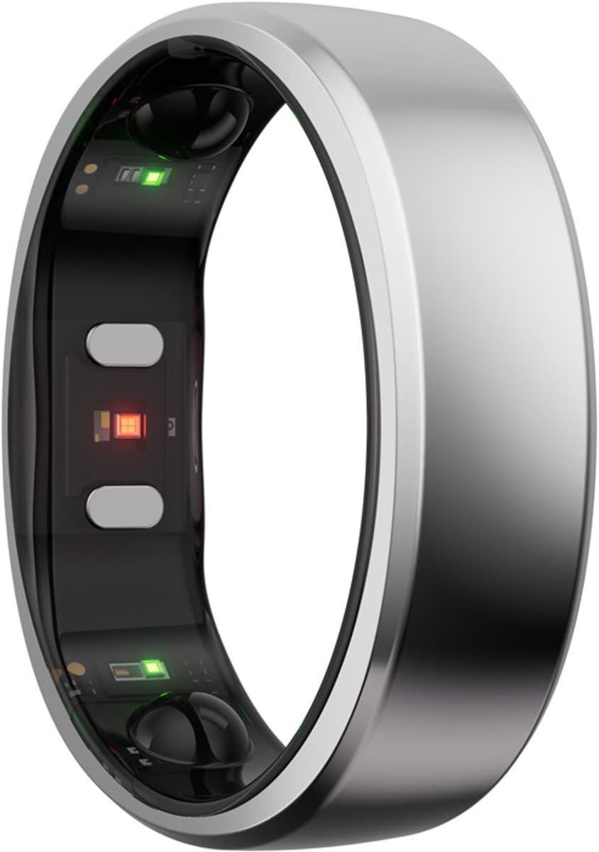 Ringconn Smart Ring Gen 2 - Maat-#8 - Kleur: Zilver — afbeelding 1