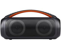 Boombox Bluetooth Speaker - Muziek Box Draadloos met RGB Verlichting - Muziekbox met AUX USB TF - Draagbare Speaker Bluetooth 20W - Draadloos met Bass Boost en TWS