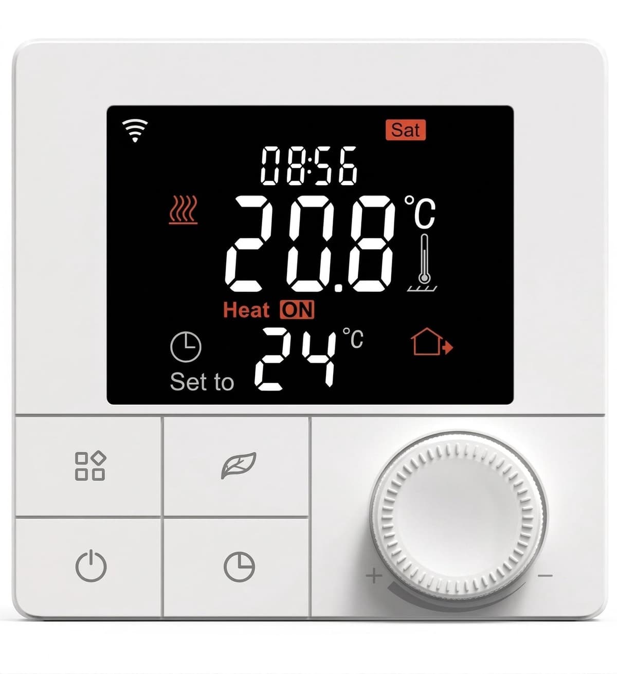 Thermostaat W40 (WI-FI) thermostaat vloerverwarming elektrisch programmeerbaar — afbeelding 1