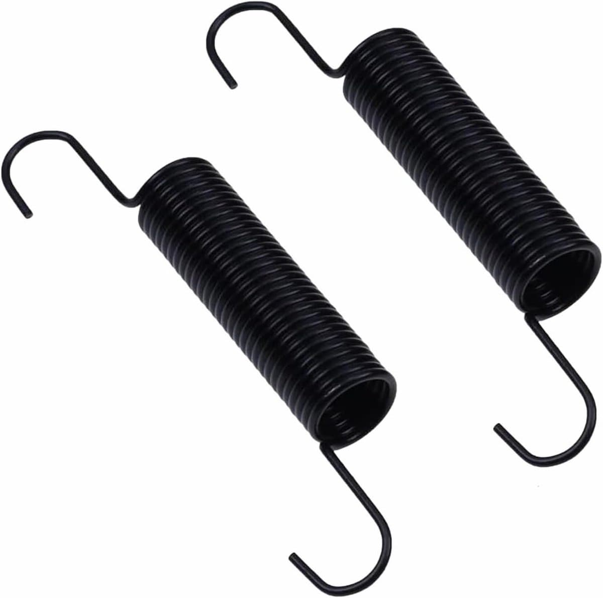 2 stuks trekveer, terugtrekveer 133503 532169022, compatibel met Husqvarna AYP Craftsman, weerbestendige stalen veer voor spanrol, reserveonderdeel voor zitmaaier en grasmaaier, duurzame vervangingsonderdelen voor tuinmachines — afbeelding 1