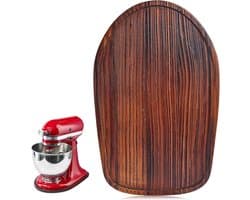 Mixer Onderlegger - Keukenmachine Schuif - Keuken Organisatie - Stabiele Houtconstructie - 4.5-5 Liter - Natuurlijk Hout