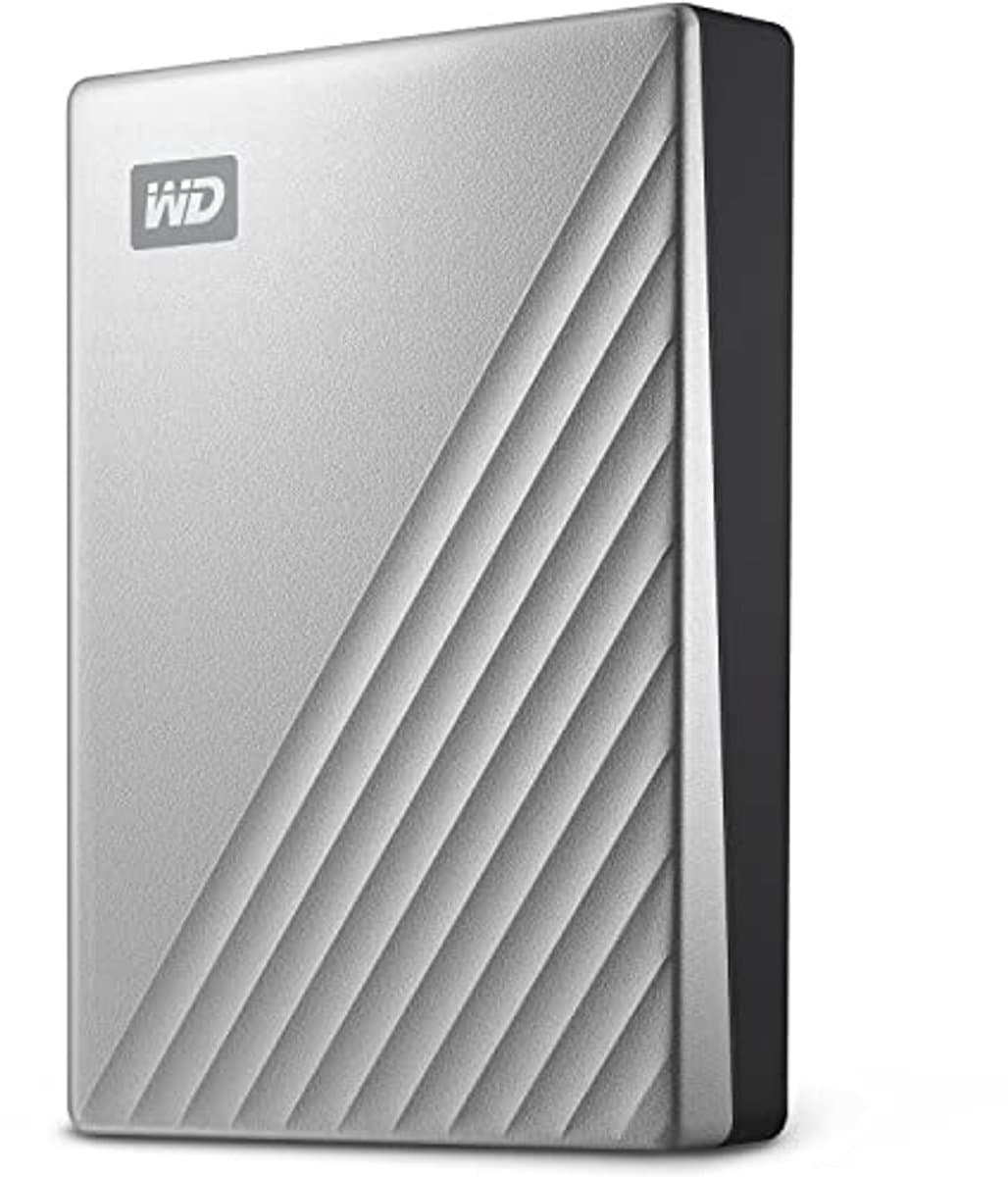 Externe Harde Schijf - Draagbare Opslag - Bestanden Opslaan - Hardware Versleuteling - 2 TB - Zilver — afbeelding 1