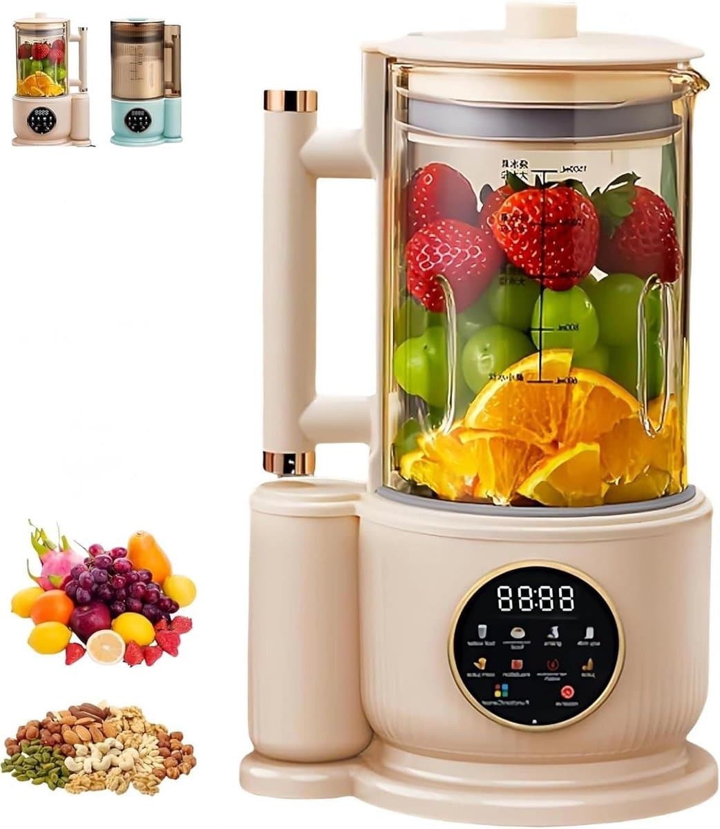 Elektrische Blender - Keukenmachine - Smoothies Maken - Stil Ontwerp - 15 Liter - Wit — afbeelding 1