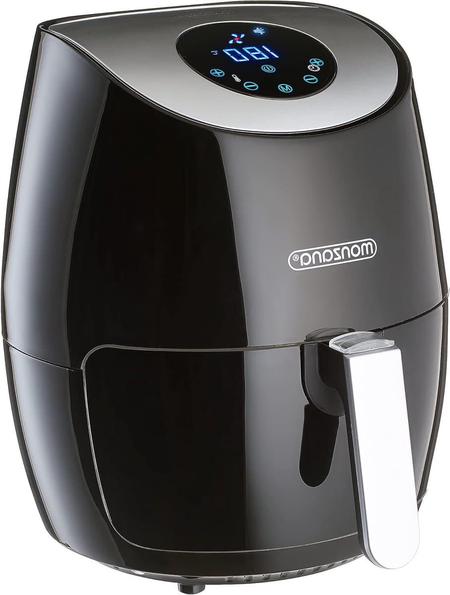 Heteluchtfriteuse - Airfryer - Gezond Frituren - 9-in-1 Functies - 3.6 Liter - Zwart — afbeelding 1