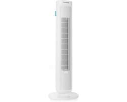 Ventilator Toren - Staande Ventilator - Ruimte Koelen - Met Timer - 45 Watt - Wit