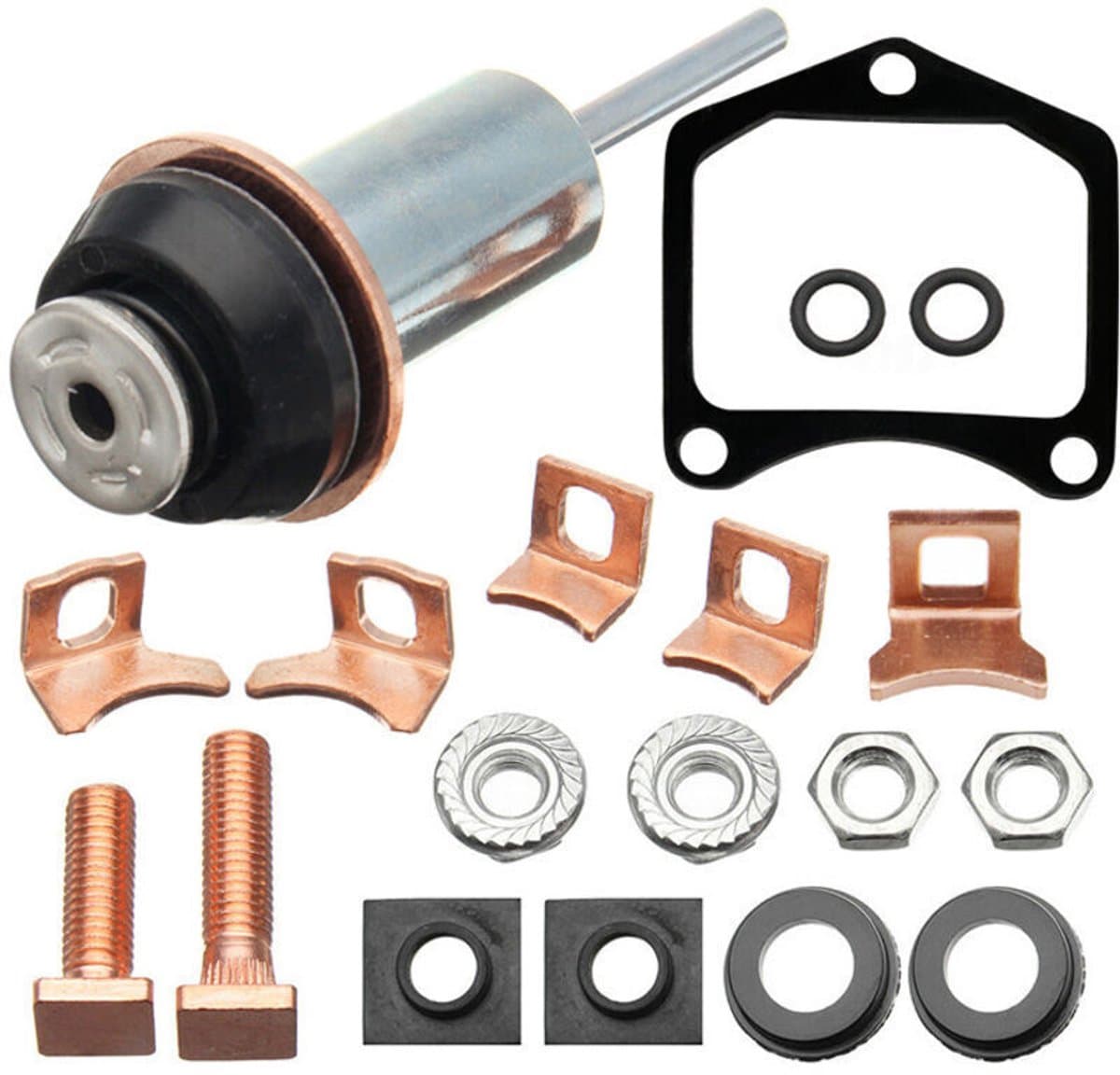 Reparatieset voor elektromagnetische startmotor, schakelaar 028000 – 3601, voor Toyota en Mazda automotoren. — afbeelding 1
