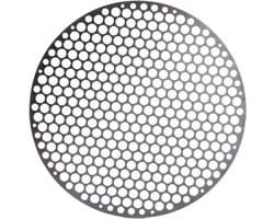 Rond RVS Grillnet voor Buiten, 18cm tot 30cm - Ideaal voor Kamperen en Picknicken, Duurzaam en Roestvrij