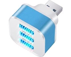 USB Hub - Poort Uitbreider - Data Overdracht - 3 Poorten - 5 Gbit/s - Blauw
