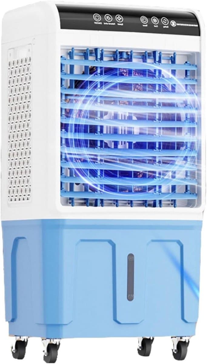 Mobiele Airco - Draagbare Koeler - Ruimte Koelen - Grote Hoek Zwenking - 80 cm - Wit — afbeelding 1