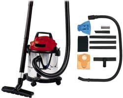 VIN® Bouwstofzuiger Zonder Zak - Alleszuiger Met Accessoires – Waterzuiger Met 12 Liter Reservoir - Stofzuiger - Met Waterfilter En Blaasfunctie – 1250W - Voor Binnen en Buitenreiniging