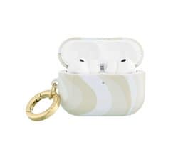 Selencia Case - Hoesje geschikt voor AirPods Pro 3 - Desert Waves Beige