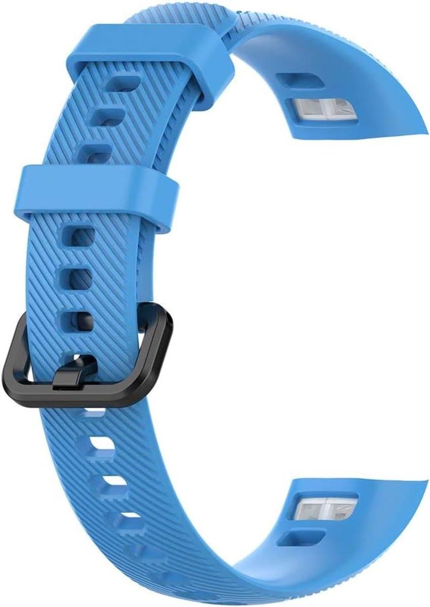 Siliconen Vervangende Riemen voor Activiteitenarmband - Band 3/4 Pro - Comfortabel en Duurzaam - Zwart - Sportband - Flexibele Polsband - Geschikt voor Bandvervanging - Diverse Kleuren — afbeelding 1