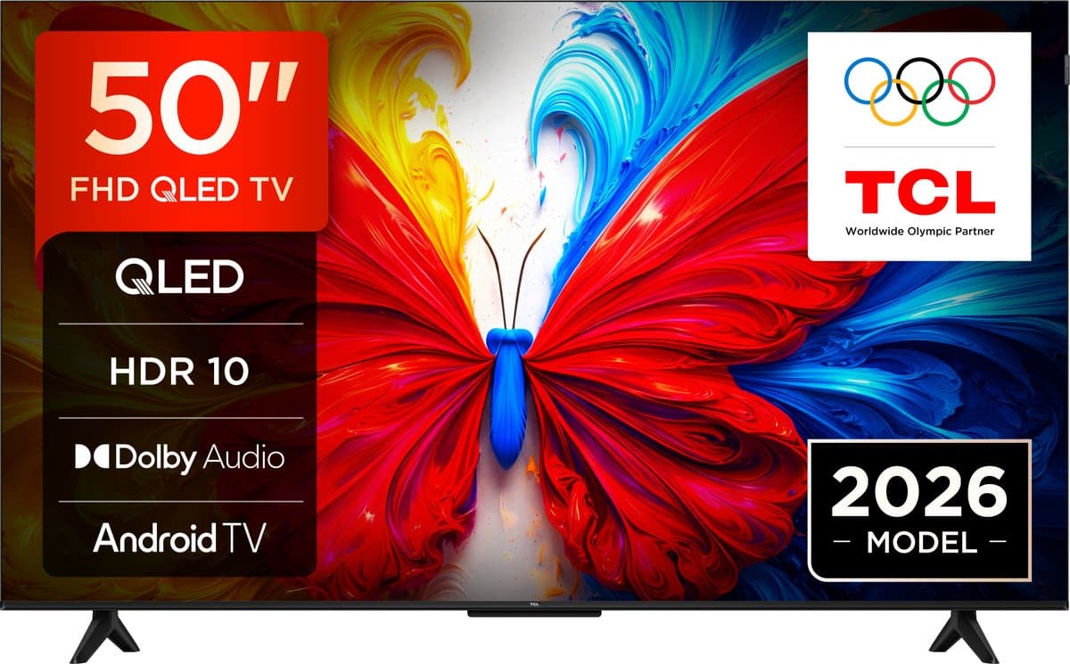 TCL 50S5L - Full HD - QLED-tv - 50 inch - 2026 — afbeelding 1