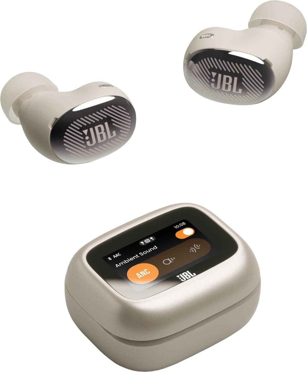 JBL Live Buds 4 Draadloze oordopjes met Noise Cancelling en Smart Case (2026) Champagne — afbeelding 1