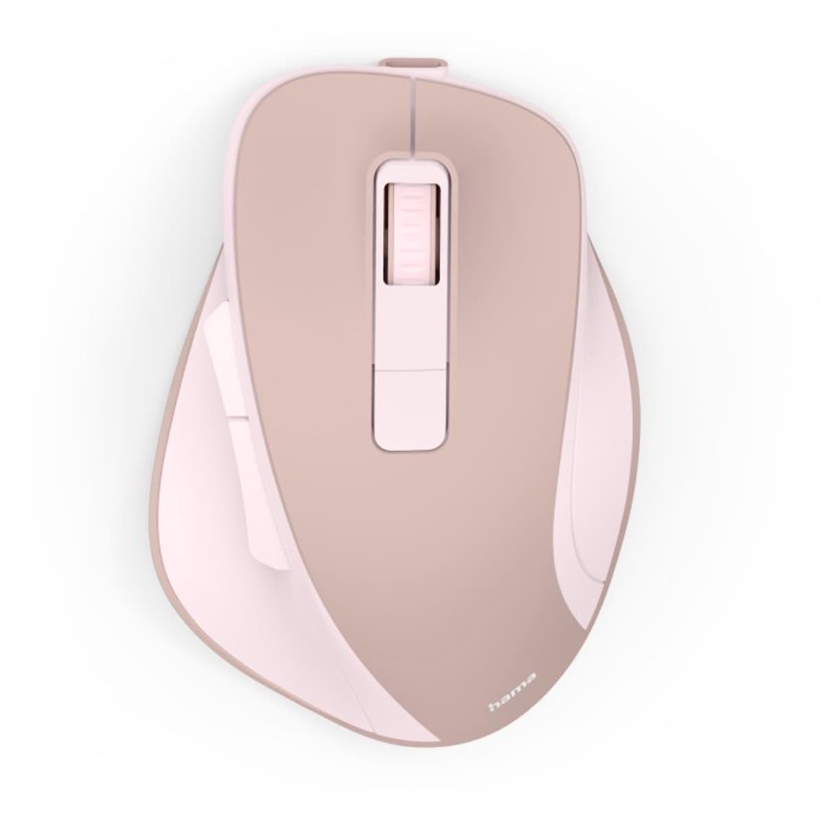 Hama WM-500 - Optische draadloze muis - 6 knoppen - 2.4 GHz RF - Stil - Oplaadbaar - Roze — afbeelding 1