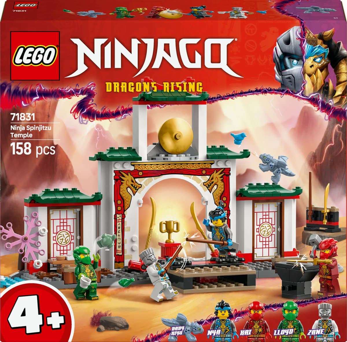LEGO Ninjago - Spinjitzu ninjatempel Constructiespeelgoed — afbeelding 1